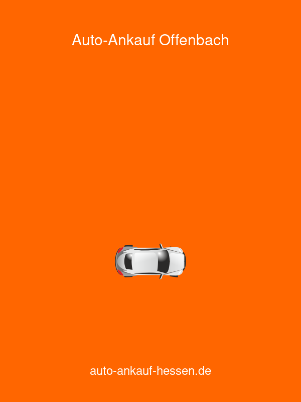 Auto-Ankauf Hessen